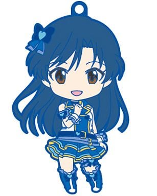 Chihaya Kisaragi THE IDOLM@STER Nendoroid Plus Rubber Charm 765PRO ALLSTARS Stage A Key Chain [USED]
