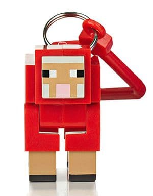 Sheep Red Minecraft Hanger Figure Series 01 Mascot [USED]