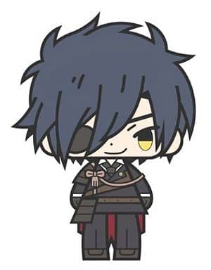 Shokudaikiri Mitsutada Touken Ranbu ONLINE Koedarize Rubber Strap Collection Vol.4 Key Chain [USED]