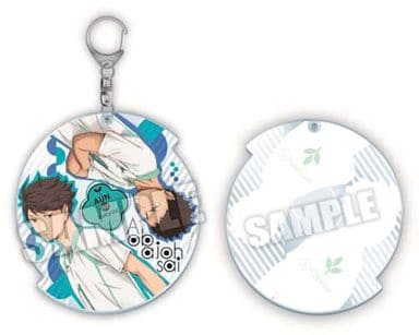 Oikawa Iwaizumi Haikyu!! Season 2 Acrylic Big Keychain Key Chain [USED]