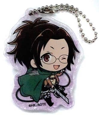 Hange Zoe Attack on Titan Acrylic Key Chain Attack on Titan Exhibition Limited Acrylic Key Chain Set A Included Items Key Chain [USED]