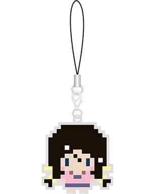 Tsubasa Hanekawa Monogatari Series 256 Tan Dot Trading Rubber Strap Vol.1 Key Chain [USED]