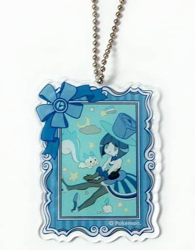 Evelyn Picture Frame Pokemon X Y Trainers Collection Xy Heroine Acrylic Keychain Collection Pokemon Center Limited Key Chain [USED]