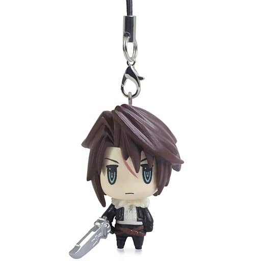 Squall Final Fantasy Mascot Strap Key Chain [USED]