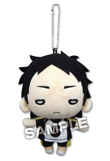 Keiji Akaashi Haikyu!! Second Season Nitotan Plush Toy with Ball Chain Key Chain [USED]