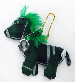 Levi Attack on Titan Horse Shaped Plush Toy with Silhouette Charm 7-Eleven Limited Charm [USED]