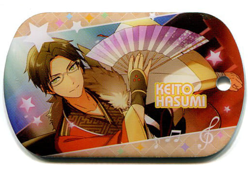 Keito Hasumi Ensemble Stars! Character Metal Tag W Mascot [USED]
