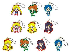 Sailor Venus, etc. Sailor Moon Crystal Rubber Strap Collection All 10 Types Set Key Chain [USED]