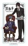 Sebastian Michaelis Ciel Phantomhive Black Tea Black Butler: Book of Circus Standing Acrylic Key Chain Key Chain [USED]