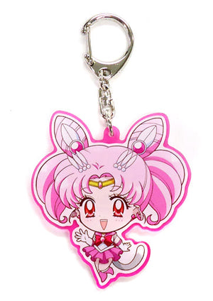 Sailor Chibi Moon Sailor Moon Crystal Acrylic Keychain Nanja Town Limited Key Chain [USED]