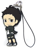 Daichi Sawamura Haikyu!! Ichiban Kuji Let’s Go Tokyo!! Karasuno Rubber Strap Kyun Chara Illustrations Prize H Key Chain [USED]