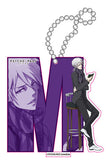 Shogo Makishima Psycho-Pass Newly Drawn Standing Acrylic Key Chain Key Chain [USED]