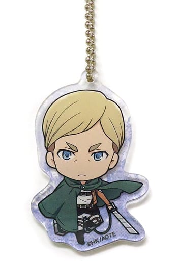Erwin Smith Attack on Titan Acrylic Key Chain Attack on Titan Exhibition Limited Acrylic Key Chain Set A Included Items Key Chain [USED]