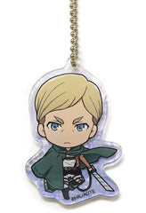 Erwin Smith Attack on Titan Acrylic Key Chain Attack on Titan Exhibition Limited Acrylic Key Chain Set A Included Items Key Chain [USED]