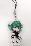 Tatsumaki One Punch Man Ichiban Kuji Sensei! Oretachi no Hero Goods ga Dekimashita! Acrylic Strap Kyun Chara Illustrations Prize H Key Chain [USED]