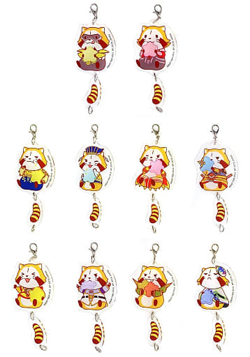 Wild Tiger, etc. Tiger & Bunny Ichiban Kuji Orion Concert Connecting Charms Prize O All 10 Types Set Charm [USED]