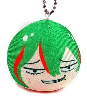 Yusuke Makishima Never Been in Better Shape Ver. Yowamushi Pedal GRANDE ROAD Omanjuu Niginigi Mascot Bunkyodo Shoten & Animega Limited Box Purchase Privilege Key Ring [USED]