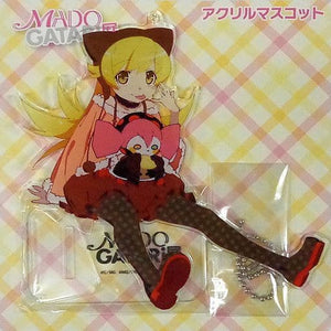 Shinobu Oshino B Monogatari Series Acrylic Mascot MADOGATARI Exhibition Limited Key Chain [USED]