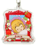 Armin Little Red Riding Hood Grandma Attack on Titan: Junior High Ichiban Kuji Bunkasai no Maki Acrylic Plate Keychain Prize F Key Ring [USED]