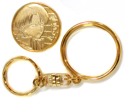 Levi Attack on Titan Medal Key Chain Attack on Titan: The Real Universal Studios Japan Limited Key Chain [USED]