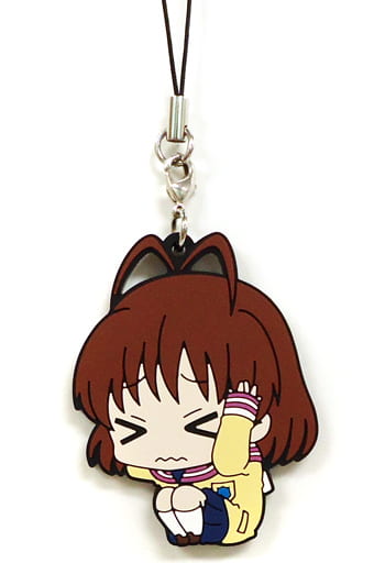 Nagisa Furukawa CLANNAD ViVimus Key Memorial Rubber Strap Collection B Key Chain [USED]