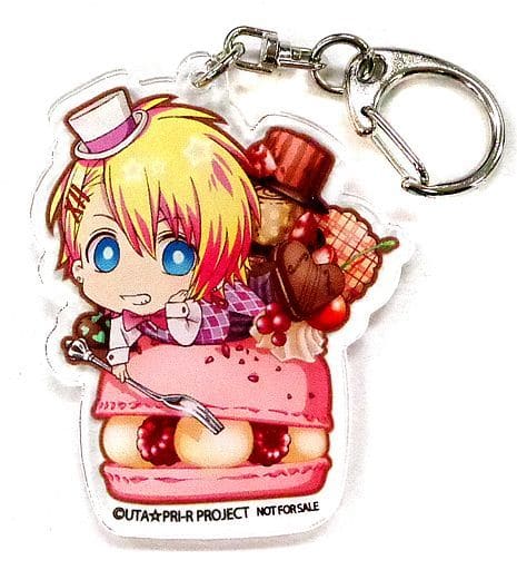 Sho Kurusu Uta no Prince Sama: Maji Love Revolutions Acrylic Keychain animate Limited Blu-ray/DVD Vol.4 Original Bonus Key Chain [USED]