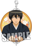 Sagaru Yamazaki Kimono Gintama Trading Tsunagaru Badge Charm Can Badge [USED]