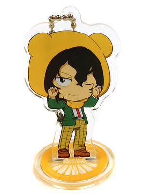 Junta Teshima Be@rbrick Yowamushi Pedal GRANDE ROAD Ichiban Kuji Be@Rbrick Pedal Kyun Chara Illustrations Gabugabu Acrylic Keychain Prize J Key Ring [USED]