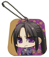 Toshizo Hijikata Hakuoki: Shinkai Leather Mirror Charm Charm [USED]
