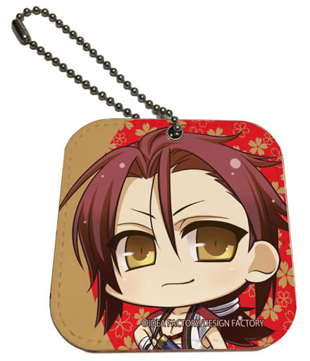 Sanosuke Harada Hakuouki: Shinkai Leather Mirror Charm Charm [USED]