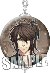 Hachiro Iba Hakuouki: Kyoto Winds Trading Tsunagaru Badge Charm Tin Badge [USED]