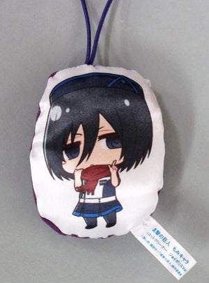 Mikasa Ackerman Attack on Titan Chimi Chara Mascot Cleaner Joypolis Limited. Key Chain [USED]