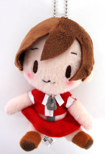 MEIKO VOCALOID Fuwafuwa Keychain Mascot Miku & Kaito & Meiko Key Chain [USED]