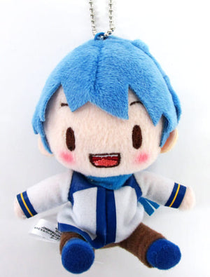 KAITO VOCALOID Fuwafuwa Keychain Mascot Miku & Kaito & Meiko Key Chain [USED]