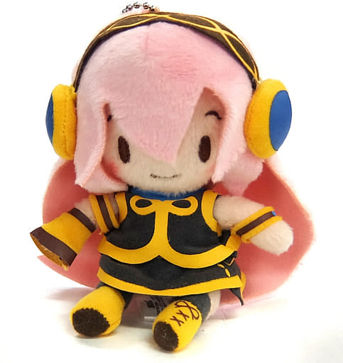 Megurune Ruka VOCALOID Fuwafuwa Keychain Mascot Rin & Len & Luka Key Chain [USED]