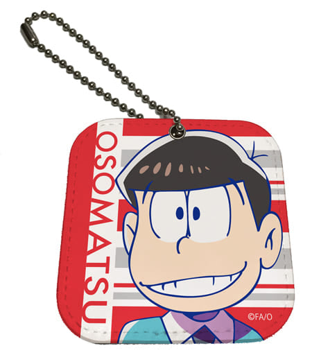 Osomatsu Normal Mr. Osomatsu Leather Mirror Charm Charm [USED]