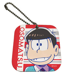 Osomatsu Normal Mr. Osomatsu Leather Mirror Charm Charm [USED]
