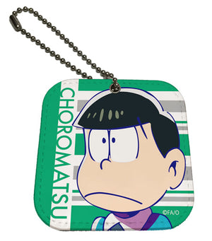 Choromatsu Normal Mr. Osomatsu Leather Mirror Charm Charm [USED]