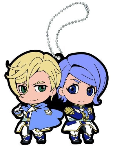 McGillis Gaelio Mobile Suit Gundam: Iron-Blooded Orphans Buddycolle Rubber Mascot Iron-Blooded Bonds Arc Key Ring [USED]