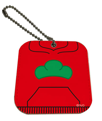 Osomatsu Hoodie Mr. Osomatsu Leather Mirror Charm Charm [USED]