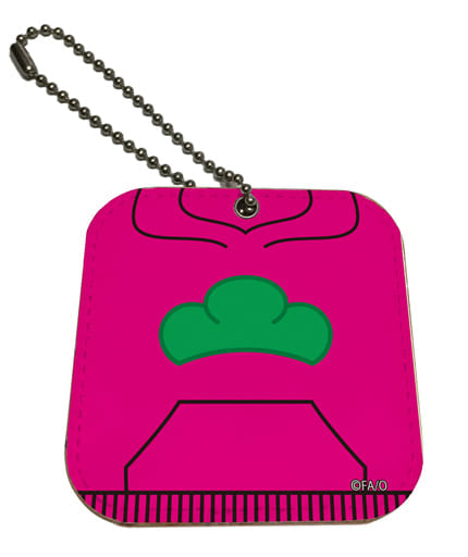 Todomatsu Hoodie Mr. Osomatsu Leather Mirror Charm Charm [USED]