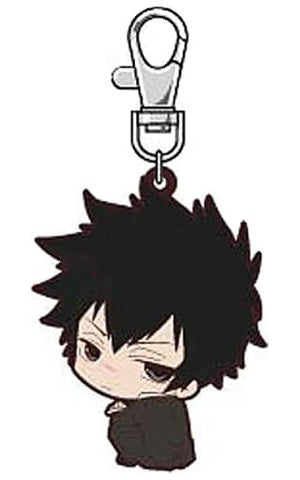 Shinya Kougami Psycho-Pass Bocchi-Kun Rubber Mascot Key Chain [USED]