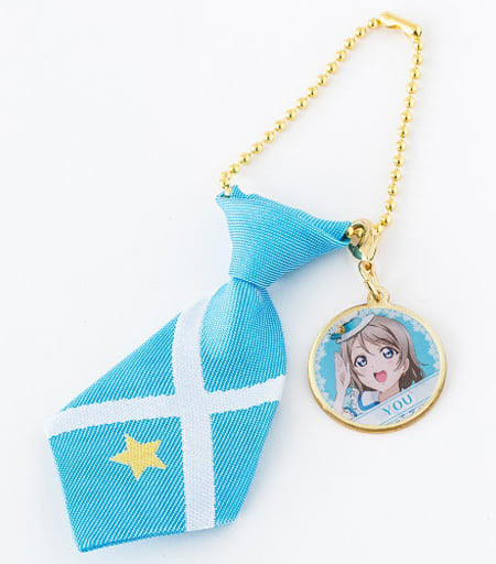 You Watanabe Love Live! Sunshine!! Costume Motif Key Chain Key Ring [USED]
