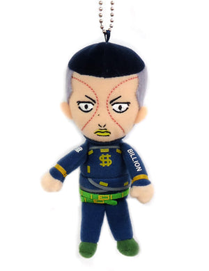 Okuyasu Nijimura JoJo's Bizarre Adventure: Diamond is Unbreakable Jojogurumi Big Stuffed Toy that Can Be Attached To Bag Vol.1 Key Chain [USED]