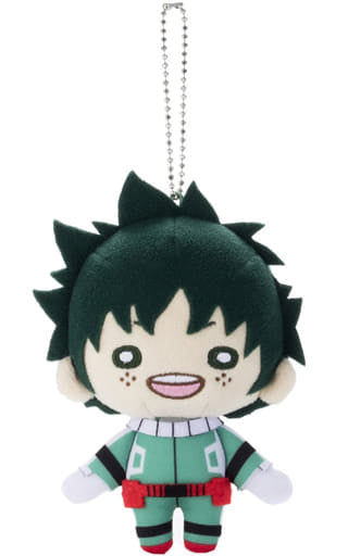 Izuku Midoriya My Hero Academia Nitotan Plush Toy with Ball Chain Key Chain [USED]