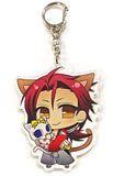 Sanosuke Harada Hakuouki: Shinkai Acrylic Key Chain Otomate in Namja Town 2016: Saison Des Fleurs Limited Carnival Game Oni Kuji Shinkai Onikichi Prize Key Chain [USED]