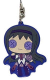 Homura Akemi Puella Magi Madoka Magica Ichiban Kuji Magiccraft II Rubber Charm Magicot Prize J Key Chain [USED]