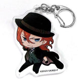 Chuuya Nakahara Bungo Stray Dogs Trading Acrylic Key Chains animatecafe Kitchen Car Limited Key Chain [USED]