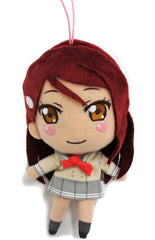 Riko Sakurauchi Winter Uniform Love Live! Sunshine!! Plush Mascot 2nd Grader Key Chain [USED]