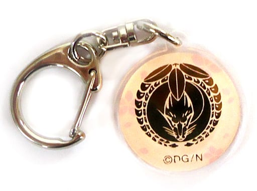 Kogitsunemaru Touken Ranbu ONLINE Crest Design Trading Acrylic Charm Charm [USED]